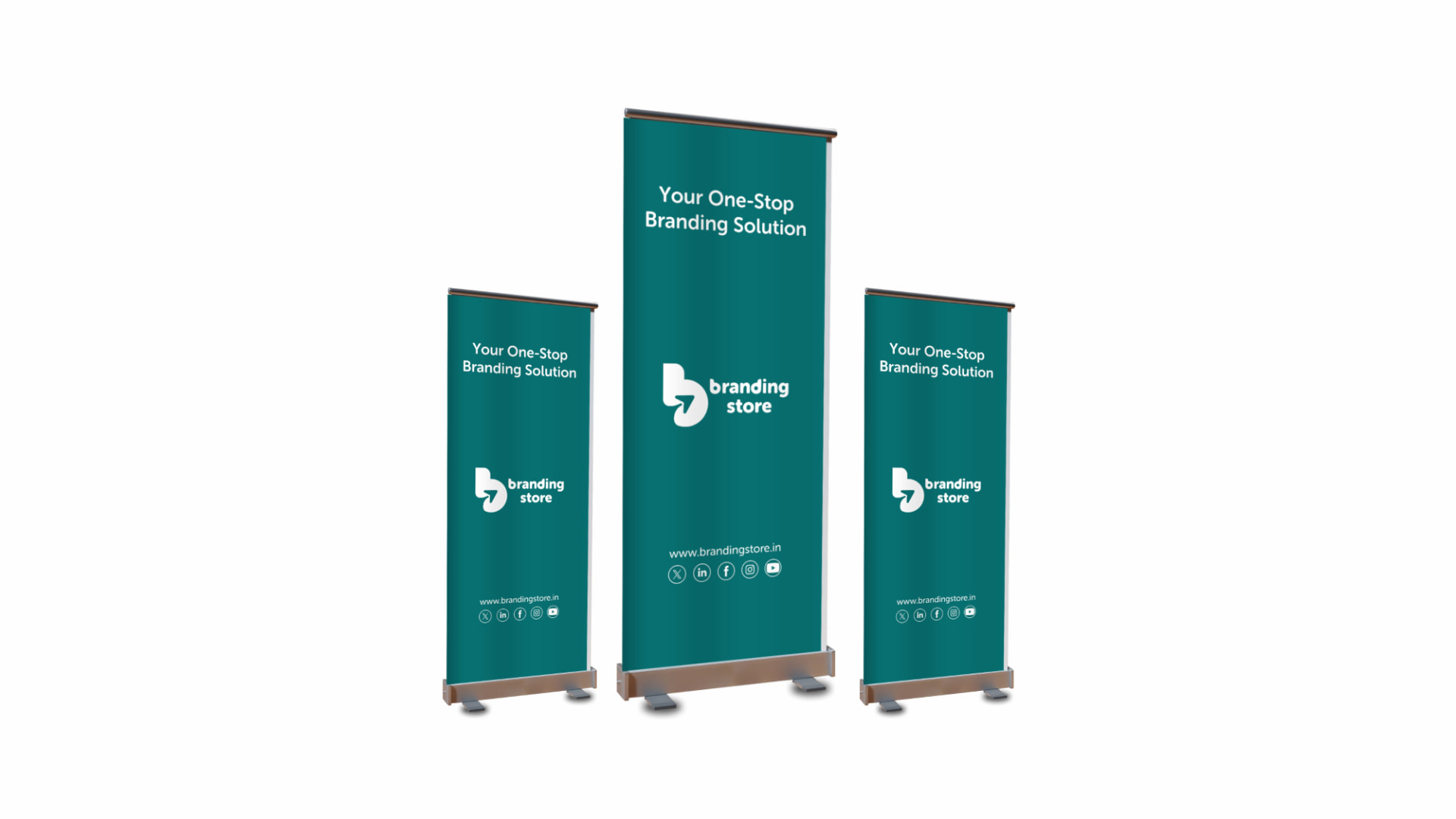 Standee - 3x6 branding display by Shine Ad Agency